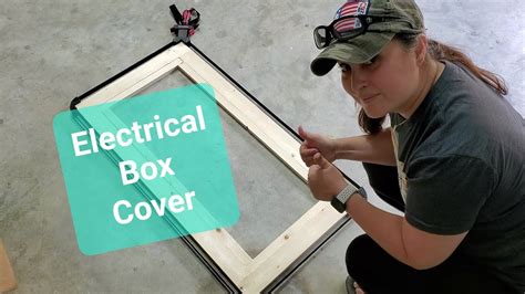 how to create a electrical box post|diy electrical box.